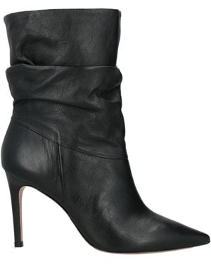 Vicenza Ankle Boots Leather - Black