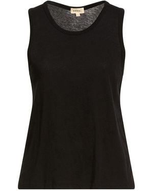DONNI. Top Hemp, Cotton - Black