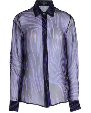 Versace Shirt Silk - Purple