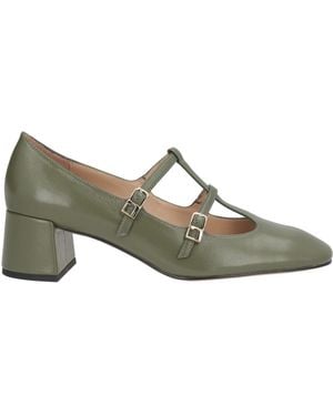 Lola Cruz Court Shoes - Grey