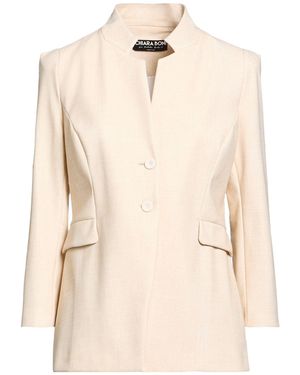 La Petite Robe Di Chiara Boni Blazer Polyamide, Elastane - Natural