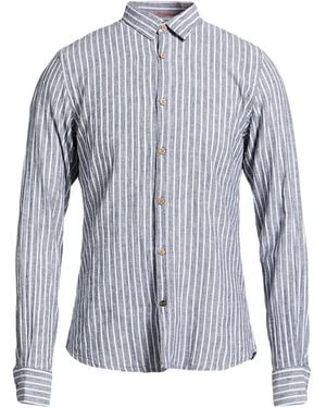 Yes-Zee Midnight Shirt Linen, Cotton - Blue