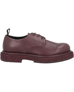 Officine Creative Lace-Up Shoes Soft Leather - Purple