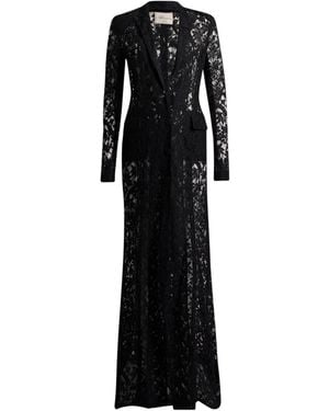 Blumarine Maxi Dress Polyester, Cotton - Black