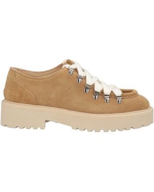 Doucal's Lace-Up Shoes - Natural