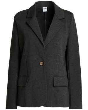 ALEX INGH Charcoal Blazer Viscose, Polyamide, Elastane - Black