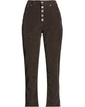 Dondup Pants Cotton, Lyocell, Elastane - Gray