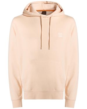 BOSS Blush Sweatshirt Cotton - Natural