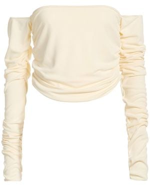 Erika Cavallini Semi Couture Tops - White