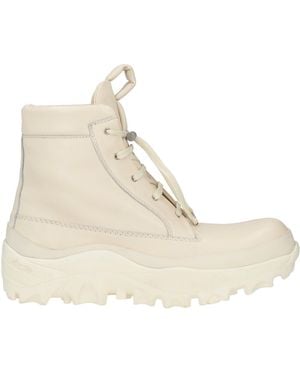 OAMC Ankle Boots Textile Fibers - Natural