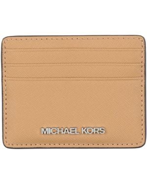MICHAEL Michael Kors Cardholder Leather - Natural