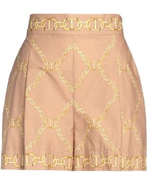 Twinset Shorts & Bermuda Shorts Cotton - Natural