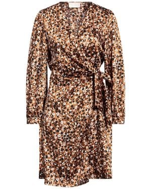 iBlues Camel Mini Dress Polyester - Natural