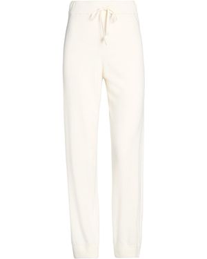 Deha Ivory Pants Polyamide, Wool, Viscose, Cashmere - White
