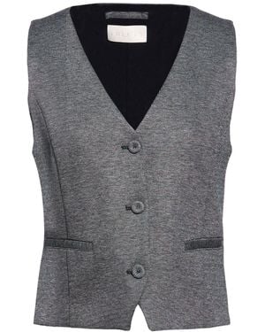 iBlues Tailored Vest Viscose, Polyester, Elastane - Grey