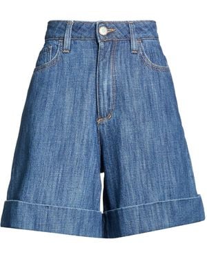 Shaft Denim Shorts Cotton, Elastane - Blue