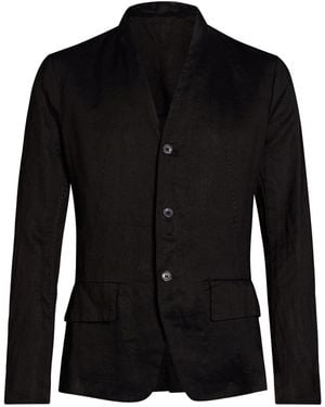 Masnada Blazer Ramie - Black