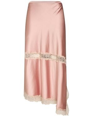 Imperial Midi Skirt - Pink