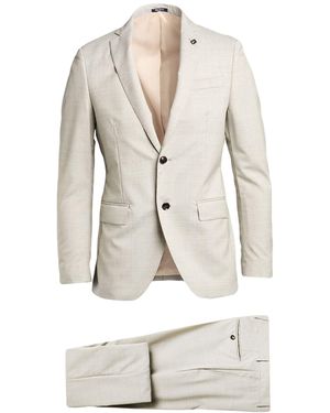BRERAS Milano Suit Wool - White