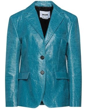 MSGM Suit Jacket - Blue