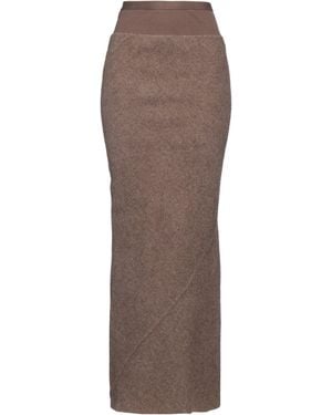 Rick Owens Jupe longue - Marron