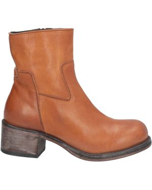 Moma Ankle Boots Leather - Brown