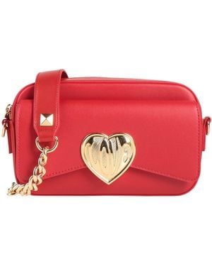 Love Moschino Cross-Body Bag - Red