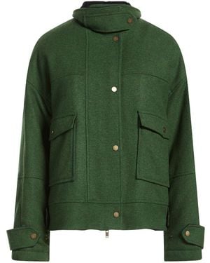 .., merci italia Jacket Recycled Wool, Polyester - Green