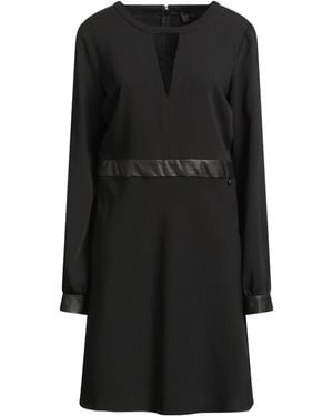 Liu Jo Mini Dress Polyester, Polyurethane Resin - Black