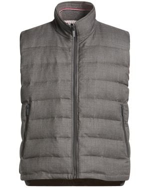 Thom Browne Vest Wool - Gray