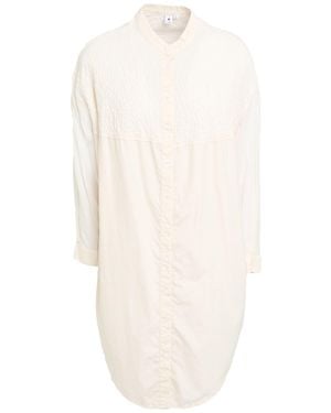 European Culture Ivory Shirt Cotton, Elastane - White