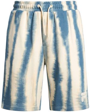 Fila Shorts & Bermuda Shorts Cotton, Polyester - Blue