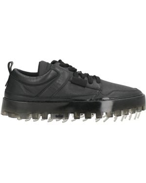 RBRSL RUBBER SOUL Sneakers Leather - Black