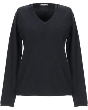 Cashmere Company Sweater Wool, Cashmere, Nylon, Elastane - Black