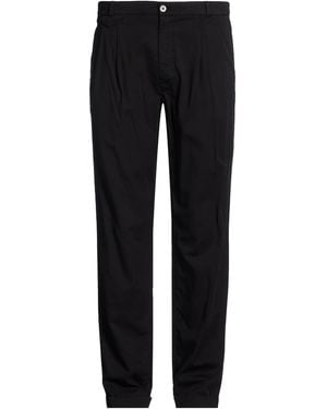 Mason's Pants Cotton, Elastane - Black