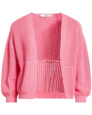 Sufé Firenze Fuchsia Cardigan Cotton - Pink