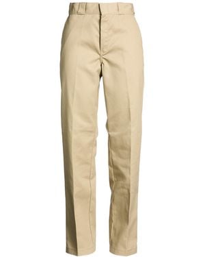 Dickies Pants Polyester, Cotton - Natural