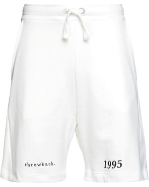 Throwback. Shorts & Bermuda Shorts - White