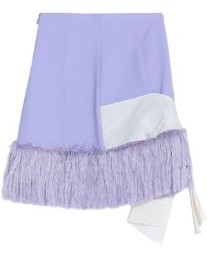 Elisabetta Franchi Mini Skirt - Purple