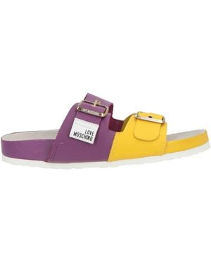 Love Moschino Sandals - Purple