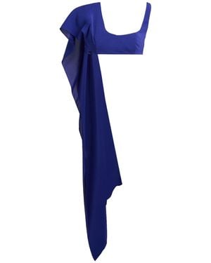 Rochas Top Viscose, Elastane - Blue