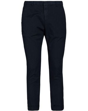 Dondup Pants Cotton, Polyester, Elastane - Blue