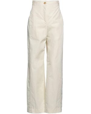 Low Classic Pants - White