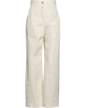 Low Classic Pants - White