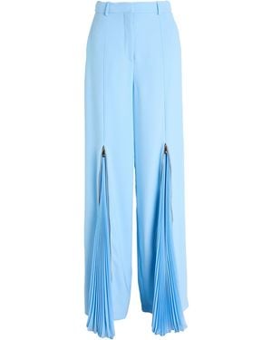 Zuhair Murad Pants Polyester, Silk - Blue