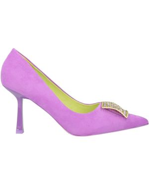 Menbur Court Shoes - Purple