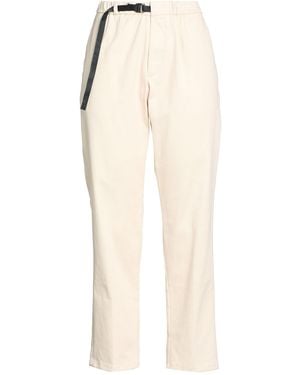 White Sand Pants Cotton, Elastane - Natural