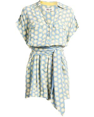 Diane von Furstenberg Mono Corto - Azul