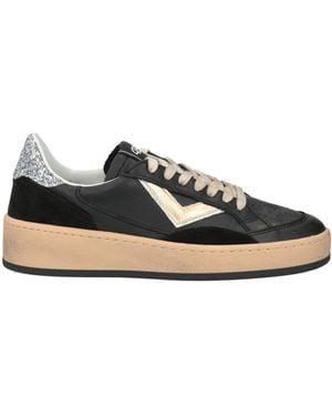 4b12 Sneakers Leather - Black