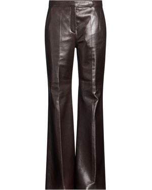 Dorothee Schumacher Dark Pants Lambskin - Gray